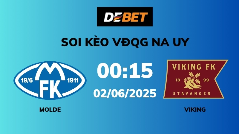 Soi kèo Molde vs Viking – 00h15 – 02/06 – VĐQG Na Uy